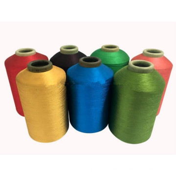 DTY and FDY Different Color 100 Polyester Weft Yarn